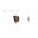 [MAKEUP BRUSH] SHIORI EYEBROW BRUSH (ANGLED) | MAKEUP BRUSH CRAFT | UYODA BISYODO