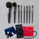 [MAKEUP BRUSH 8-PIECE SET] SHIORI SET WITH POUCH | MAKEUP BRUSH CRAFT | UYODA BISYODO