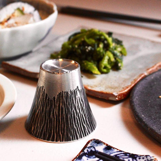 [SAKE CUP] MT. FUJI SERIES | OSAKA NANIWA PEWTER WARE