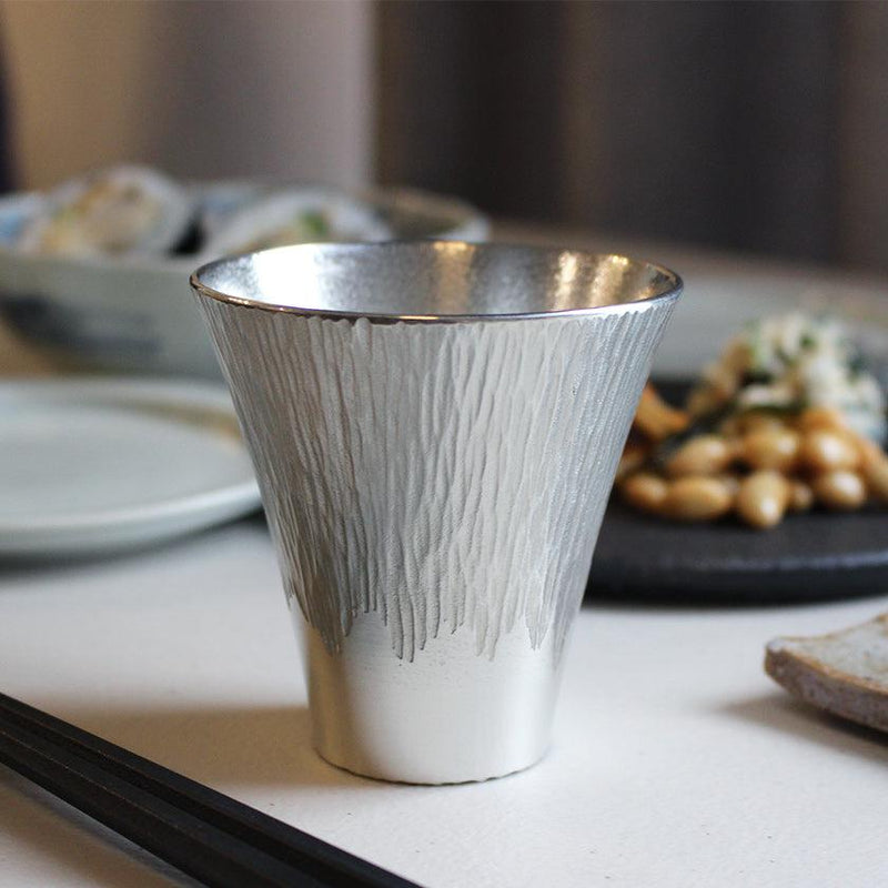 [MUG (CUP)] MT. FUJI SERIES TUMBLER (SMALL) | OSAKA NANIWA PEWTER WARE