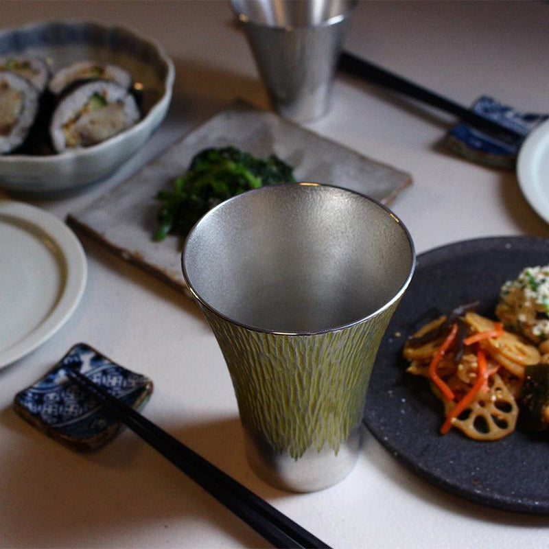 [MUG (CUP)] MT. FUJI SERIES TUMBLER (SMALL) | OSAKA NANIWA PEWTER WARE