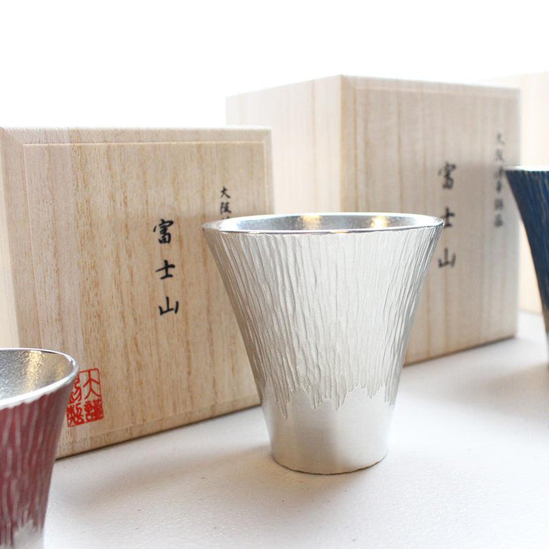 [MUG (CUP)] MT. FUJI SERIES TUMBLER (SMALL) | OSAKA NANIWA PEWTER WARE