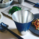 [MUG (CUP)] MT. FUJI SERIES TUMBLER (MIDDLE) | OSAKA NANIWA PEWTER WARE