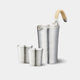 [SAKE BOTTLE] ชุดสาเก FUKA (BOTTLE & CUP * 2) | เครื่องพิวเตอร์ OSAKA NANIWA