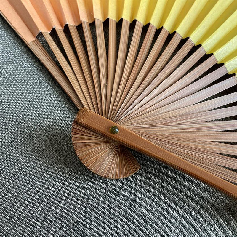 [HAND FAN] FRAGRANT FAN UTSUSHI INCENSE SUNSHINE X DAPHNE FLOWER INCENSE | KYOTO FOLDING FANS | OHNISHI TSUNE SHOTEN