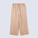 [PAJAMA] SILK PINK BEIGE SETUP | SEWING | Foo Tokyo