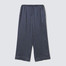 [PAJAMA] SILK ELEGANT NAVY SETUP | SEWING | Foo Tokyo