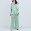 [PAJAMA] SILK MINT GREEN SETUP | SEWING | Foo Tokyo