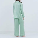 [PAJAMA] SILK MINT GREEN SETUP | SEWING | Foo Tokyo