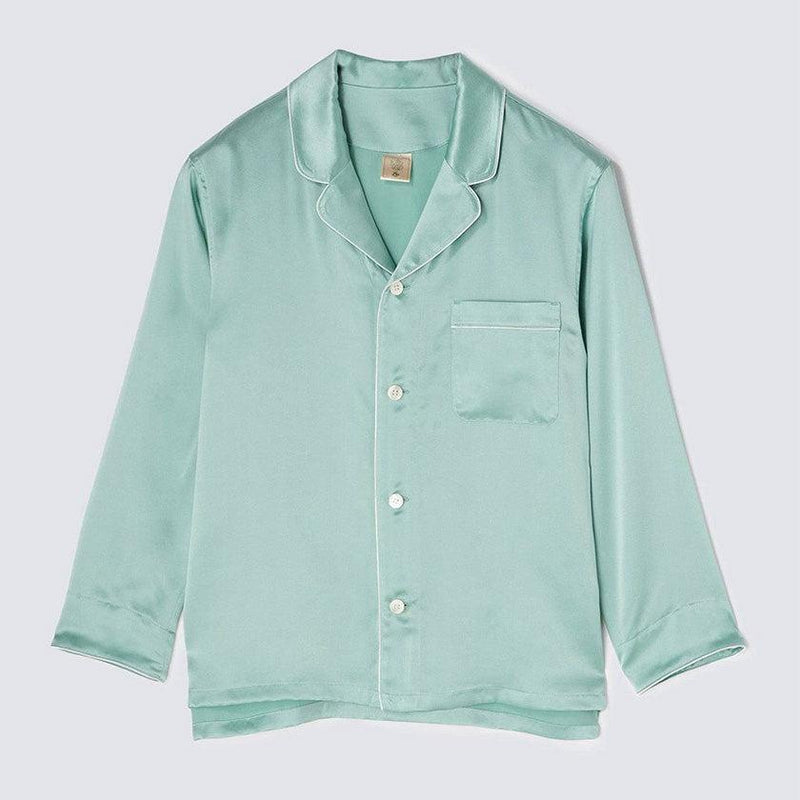 [PAJAMA] SILK MINT GREEN SETUP | SEWING | Foo Tokyo
