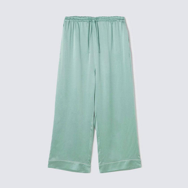 [PAJAMA] SILK MINT GREEN SETUP | SEWING | Foo Tokyo