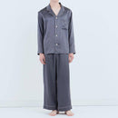 [PAJAMA] SILK CHARCOAL GRAY SETUP | SEWING | Foo Tokyo
