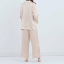 [PAJAMA] SILK PEARL WHITE SETUP | SEWING | Foo Tokyo