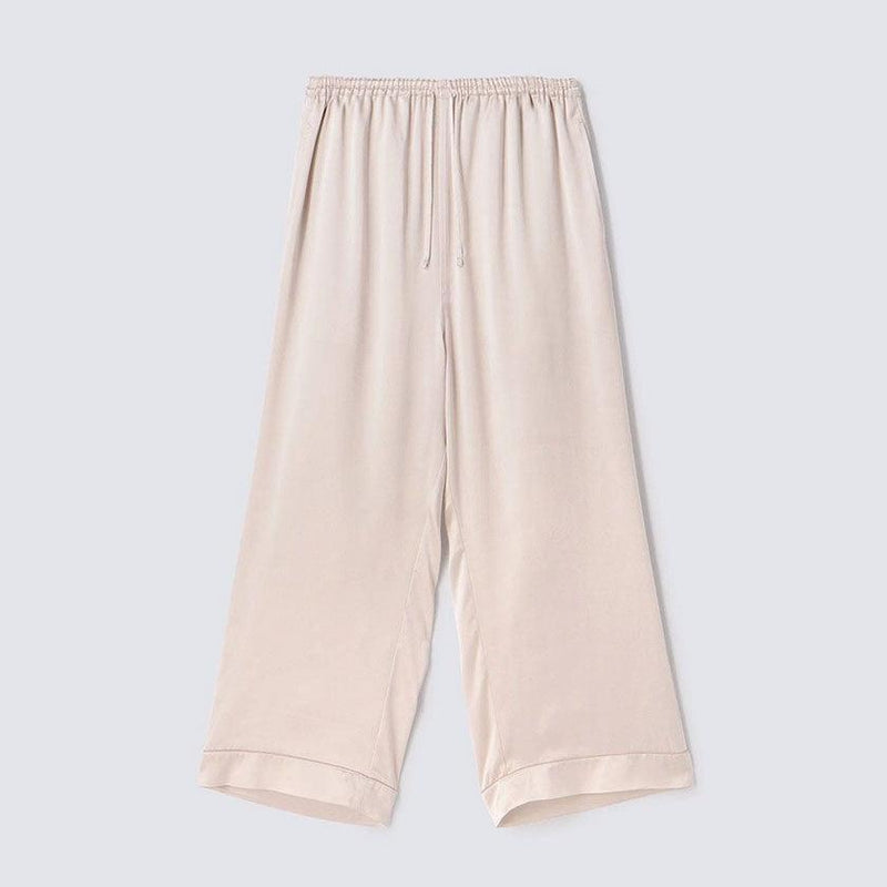 [PAJAMA] SILK PEARL WHITE SETUP | SEWING | Foo Tokyo