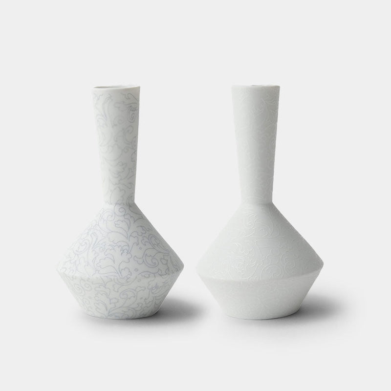 [VASE] INTERIOR-LIKE FLOWER VASE | PORCELAIN | Foo Tokyo