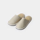 [SLIPPERS] LEATHER OFF-WHITE (SIZE M) | LEATHER PROCESSING | Foo Tokyo