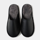[SLIPPERS] LEATHER BLACK | LEATHER PROCESSING | Foo Tokyo