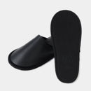[SLIPPERS] LEATHER BLACK | LEATHER PROCESSING | Foo Tokyo