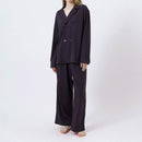 [PAJAMA] ROYAL ORGANIC COTTON DOUBLE-BUTTONED NAVY | SEWING | Foo Tokyo