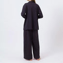 [PAJAMA] ROYAL ORGANIC COTTON DOUBLE-BUTTONED NAVY | SEWING | Foo Tokyo