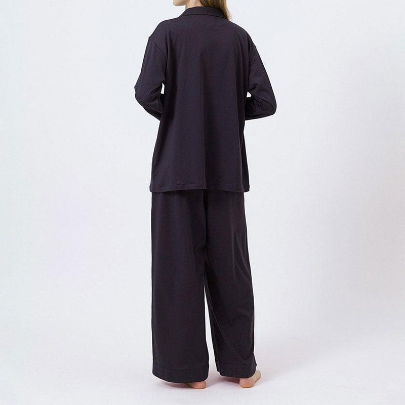 [PAJAMA] ROYAL ORGANIC COTTON DOUBLE-BUTTONED NAVY | SEWING | Foo Tokyo