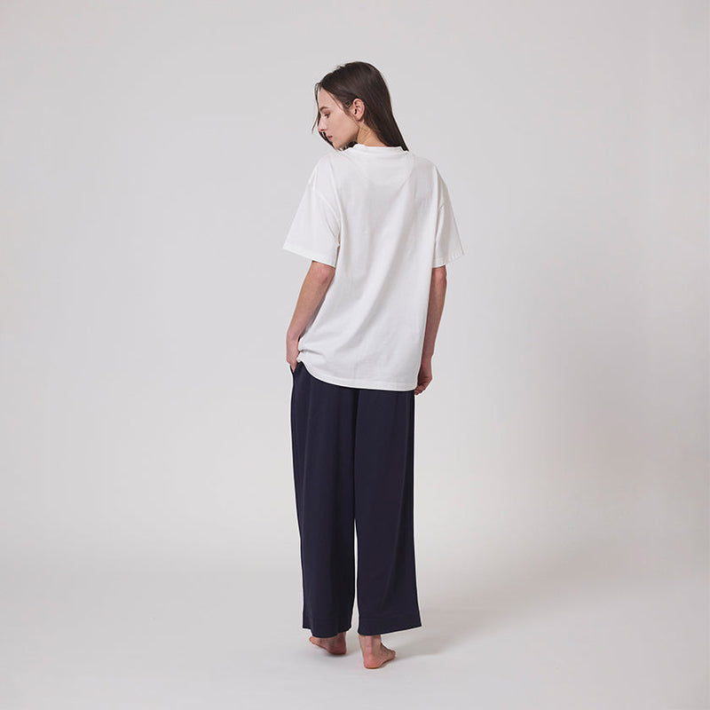 [T-SHIRT] WOMEN'S SILK COTTON | SEWING | Foo Tokyo