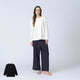 [เสื้อยืด] เสื้อผ้าฝ้ายผ้าไหมแขนยาวผู้หญิง | จักรเย็บผ้า | ฟู โตเกียว