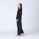 [T-SHIRT] WOMEN'S LONG-SLEEVE TOP SILK COTTON | SEWING | Foo Tokyo