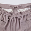 [PANTS (LOUNGEWEAR)] ROYAL ORGANIC COTTON WIDE-LEG PANTS (GREIGE) | SEWING | Foo Tokyo