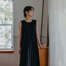 [CASUAL DRESS] SMOOTH TOUCH RIB DRESS (BLACK) | SEWING | Foo Tokyo