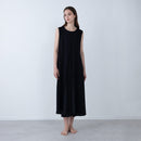 [CASUAL DRESS] SMOOTH TOUCH RIB DRESS (BLACK) | SEWING | Foo Tokyo