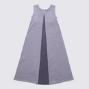 [CASUAL DRESS] SMOOTH TOUCH RIB DRESS (PURPLE) | SEWING | Foo Tokyo