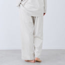 [RECOVERY APPAREL] SILKY TOUCH LONG-SLEEVE TOP & LONG PANTS SET PALE GRAY | SEWING | Foo Tokyo