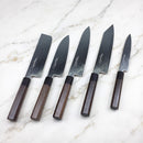 [KITCHEN (CHEF) KNIFE] GIN3 DAMASCUS 210MM KIRITSUKE GYUTO KNIFE | SAKAI FORGED BLADES|YAMAWAKI CUTLERY