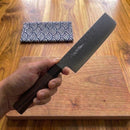 [KITCHEN (CHEF) KNIFE] GIN3 DAMASCUS 165MM NAKIRI KNIFE | SAKAI FORGED BLADES|YAMAWAKI CUTLERY