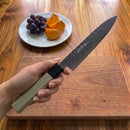 [KITCHEN (CHEF) KNIFE] GIN3 DAMASCUS 150MM PETTY KNIFE | SAKAI FORGED BLADES|YAMAWAKI CUTLERY
