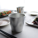 [MUG (CUP)] NAJIMI TUMBLER 2 PIECES (WITH PAULOWNIA BOX) | TAKAOKA BRONZE CASTING