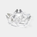 [PLATE (PLATTER)] SHIMA ENAGA (SMALL BIRD) MULTI PLATE | CASTING | NOUSAKU