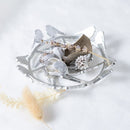 [PLATE (PLATTER)] SHIMA ENAGA (SMALL BIRD) MULTI PLATE | CASTING | NOUSAKU