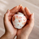 [VASE] CHERRY BLOSSOMS DANCE PATTERN (UNGLOSSY FINISH) | OWARI CLOISONNE | KATO SHIPPO SEISAKUSYO