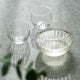 [GLASS] MAI SAKE SET | EDO CUT GLASS