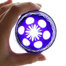 [GLASS] LAYERED YARAI MARU GUINOMI PAIR | EDO CUT GLASS