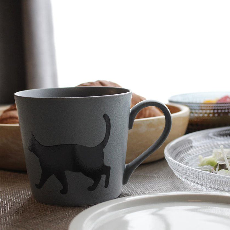 [MUG (CUP)] COLOR & DESIGN CHANGE CAT (3 PIECES) | MINO WARES | MARUMO TAKAGI