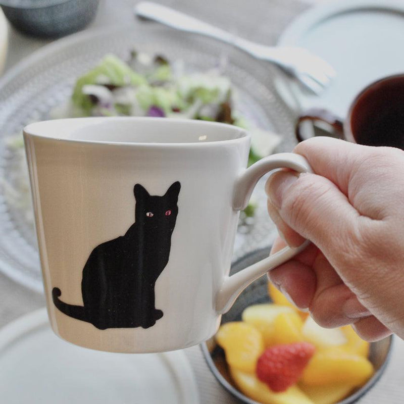 [MUG (CUP)] COLOR & DESIGN CHANGE CAT (3 PIECES) | MINO WARES | MARUMO TAKAGI