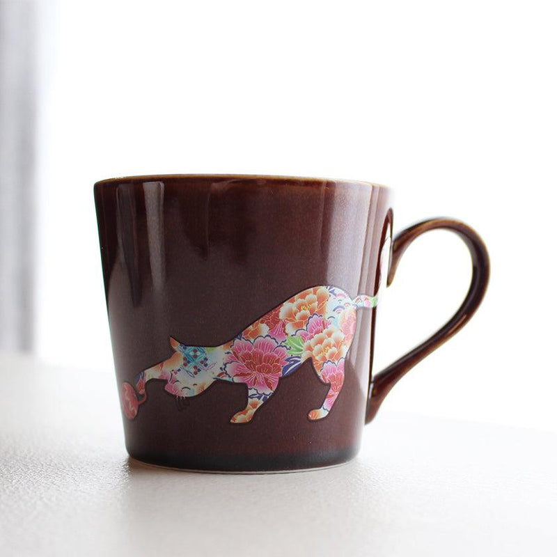 [MUG (CUP)] COLOR & DESIGN CHANGE CAT (3 PIECES) | MINO WARES | MARUMO TAKAGI