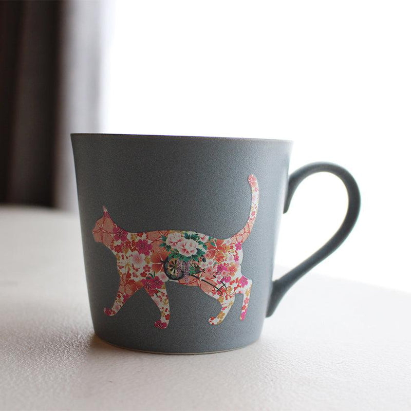 [MUG (CUP)] COLOR & DESIGN CHANGE CAT (3 PIECES) | MINO WARES | MARUMO TAKAGI