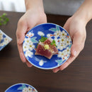 [SMALL DISH (PLATE)]  SAKURA  | KUTANI WARES | MARUMO TAKAGI｜使用イメージ（演出・料理盛付）※手作りのため色・風合いは一点ごとに異なります