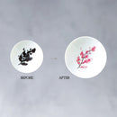 [SAKE CUP] CHERRY BLOSSOM (WHITE) | COLOR & DESIGN CHANGE | MINO WARES | MARUMO TAKAGI