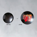 [SAKE CUP] KIMONO (BLACK) | COLOR & DESIGN CHANGE | MINO WARES | MARUMO TAKAGI