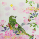 [ART PANEL] MEJIRO (BIRD) (S) / PKS70 | KAGA YUZEN | SOME NO SHIKI